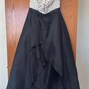 Black and White Prom / Formal Gown